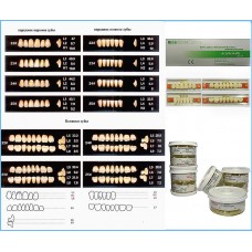 Зубы акриловые HICO по шкале VITА